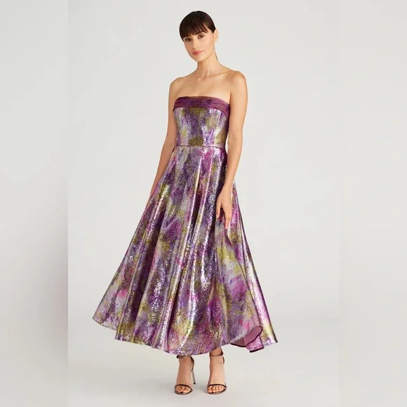 Theia Dresses | Theia Womens Eve Dress, Purple | Color: Purple | Size: 0 | Lucyhnn's Closet